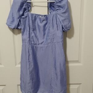 Los Angeles Atelier & Other Stories Light Blue Textured Dress, Size 8